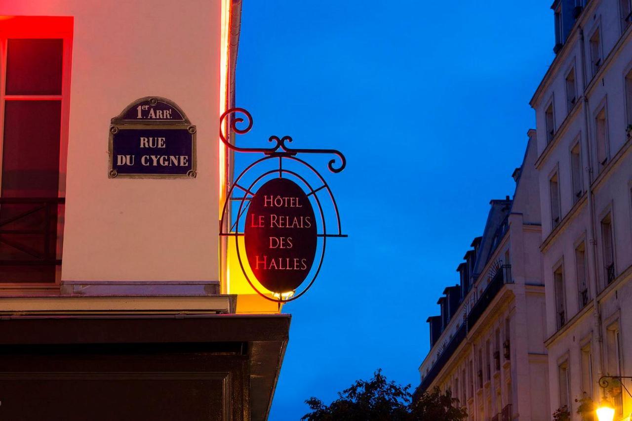 Hotel Le Relais Des Halles Paris Bagian luar foto