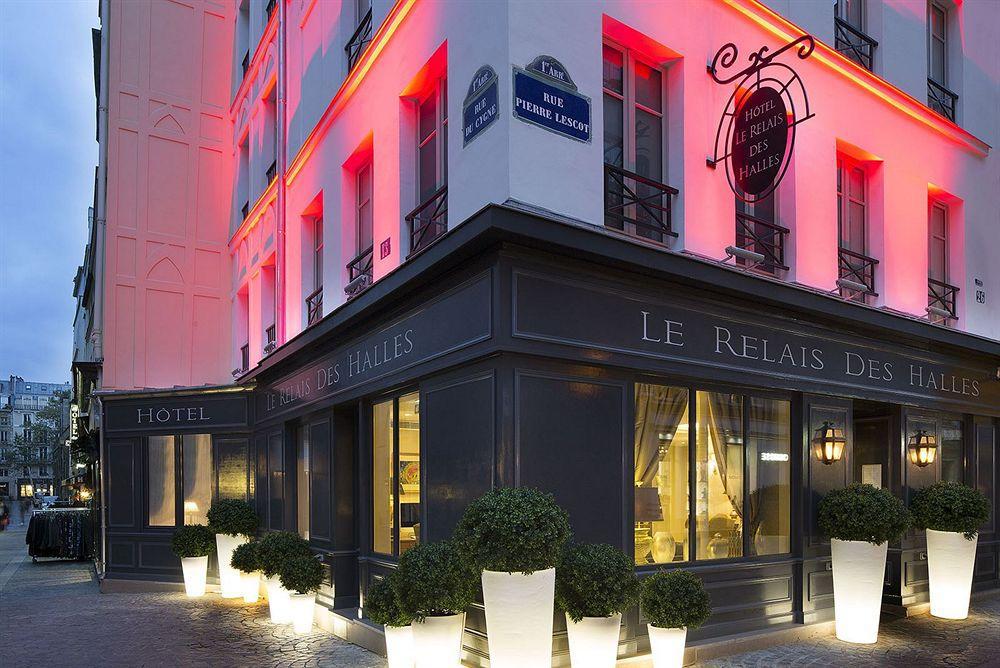 Hotel Le Relais Des Halles Paris Bagian luar foto