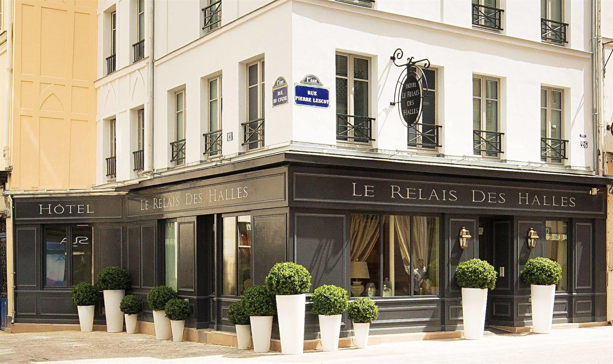 Hotel Le Relais Des Halles Paris Bagian luar foto